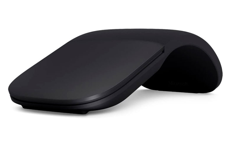 Mouse Arc Microsoft Bluetooth, 2.4GHz, 1000dpi, Negro
